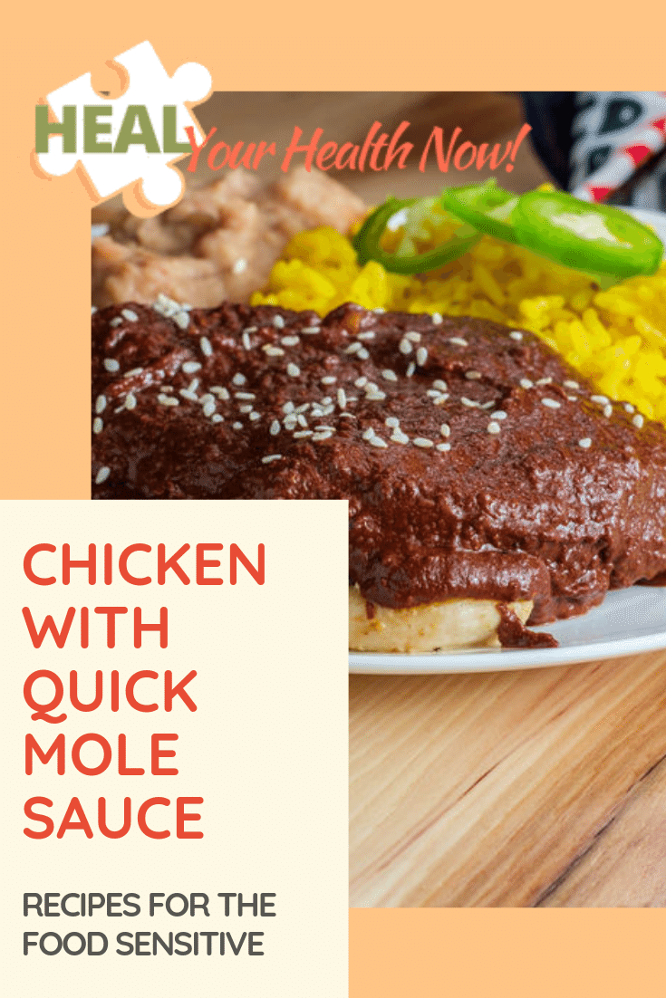 Chicken with Quick Mole Sauce