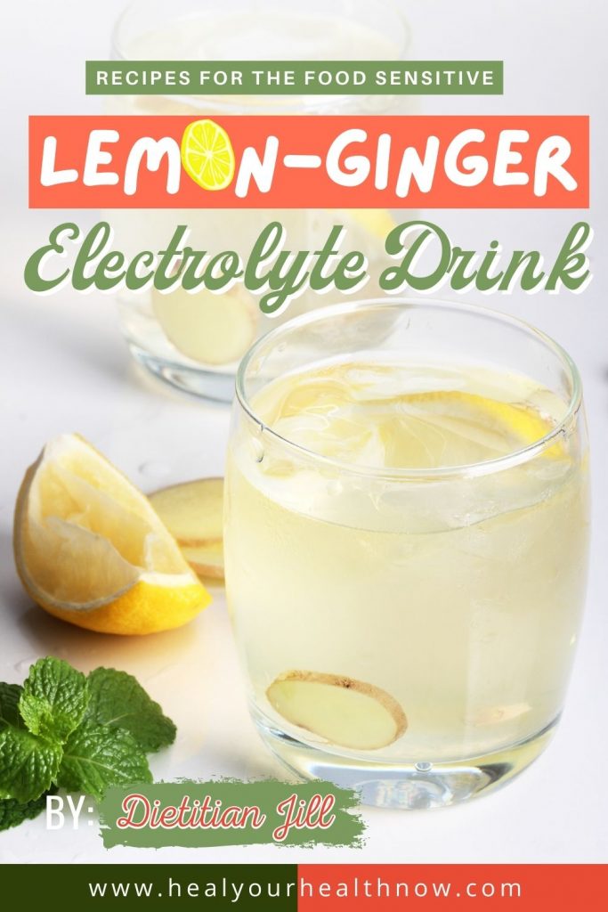 Fab \'n Fast Lemon-Ginger Electrolyte Drink