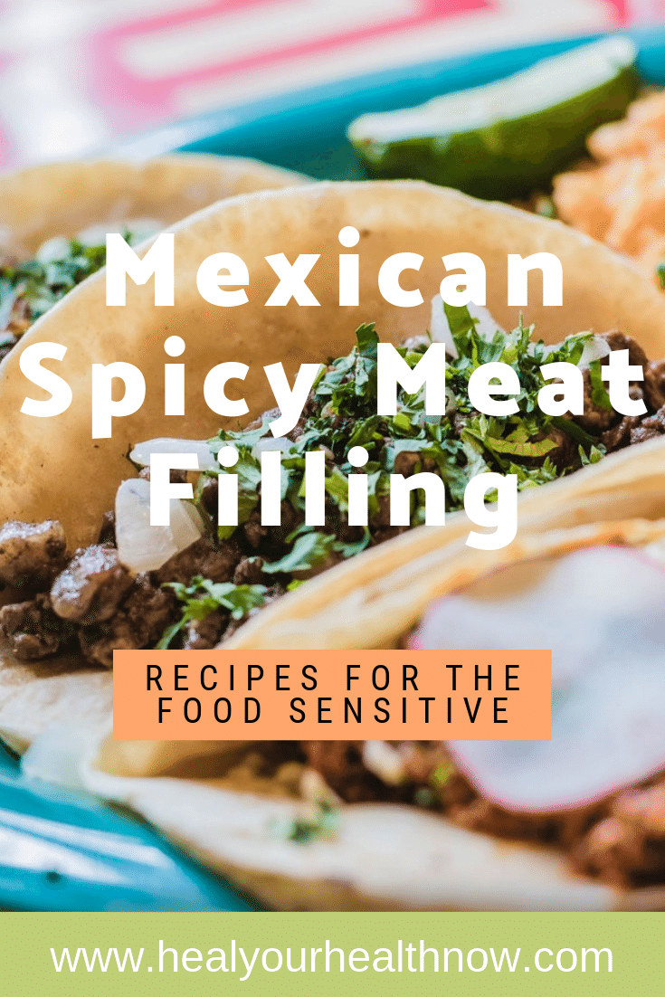 Mexican Spicy Meat (or Beyond Meat) Filling