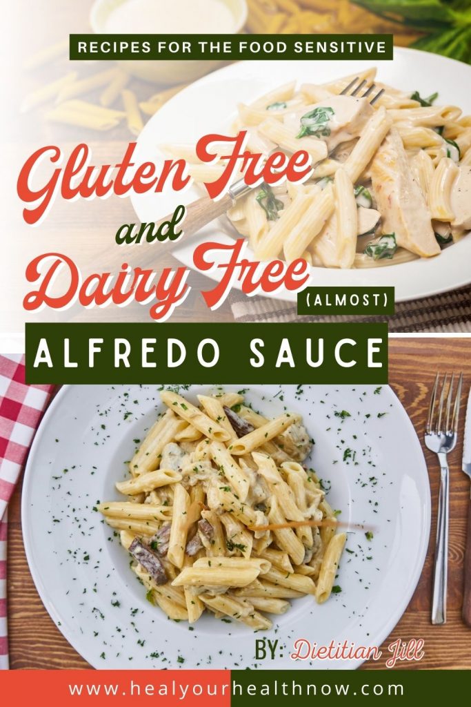 Gluten Free Dairy Free (Almost) Alfredo Sauce