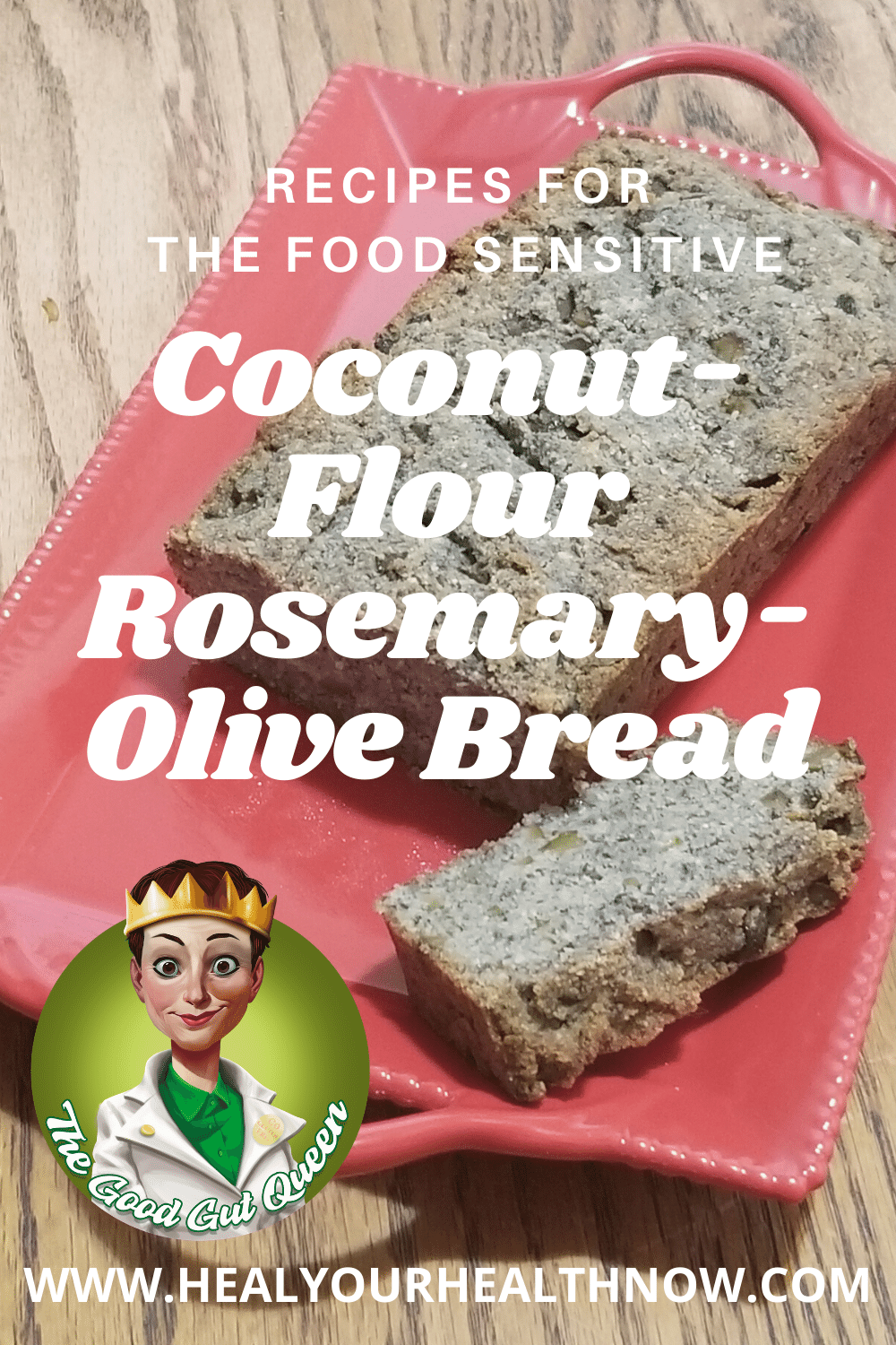 Coconut-Flour Rosemary-Olive Bread