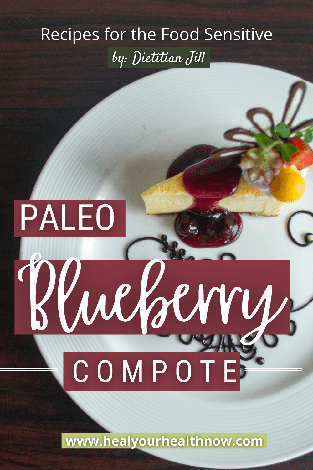 Paleo Blueberry Compote