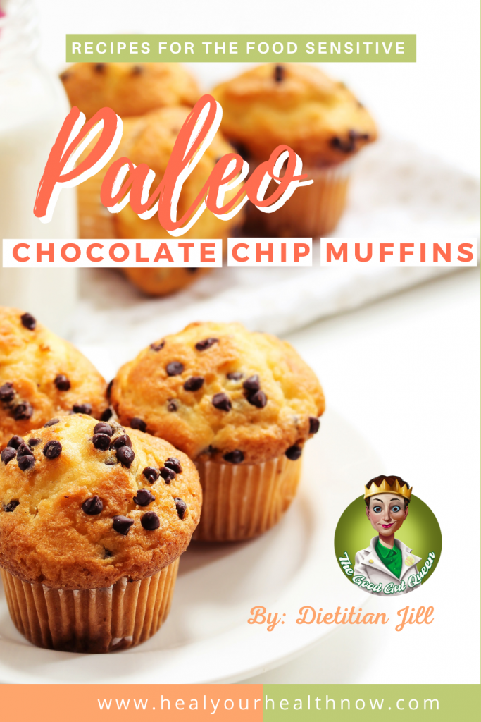 Paleo Chocolate Chip Muffins