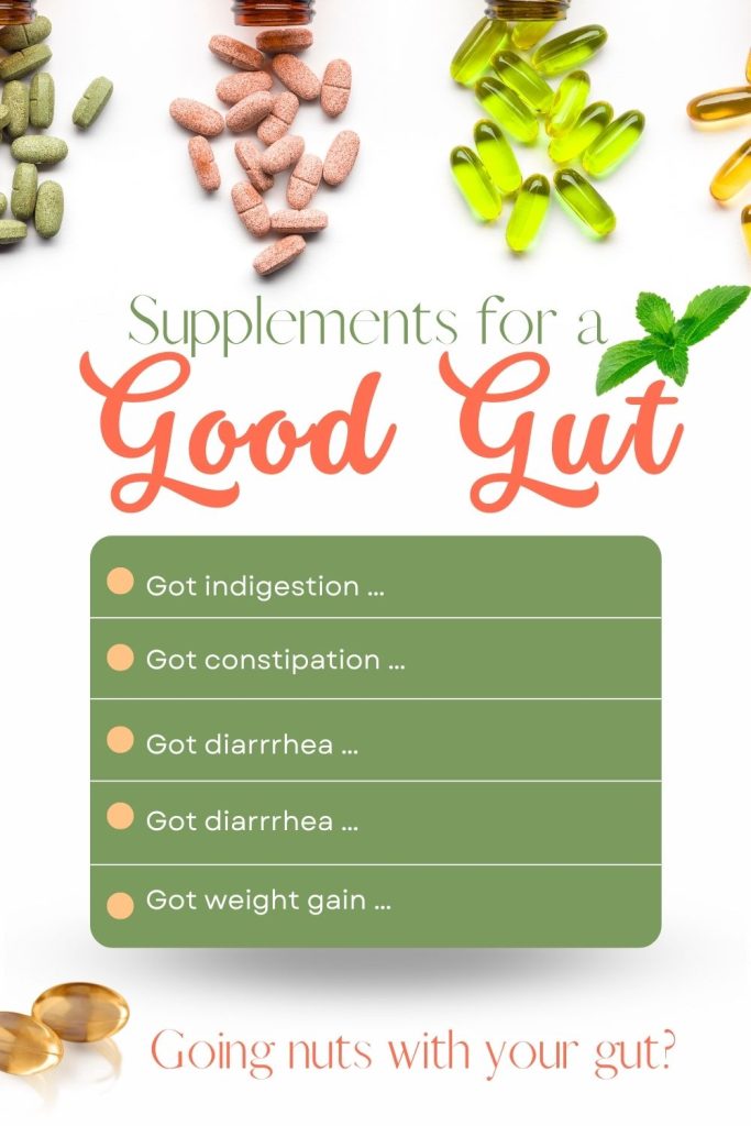 Supplements for a Good Gut